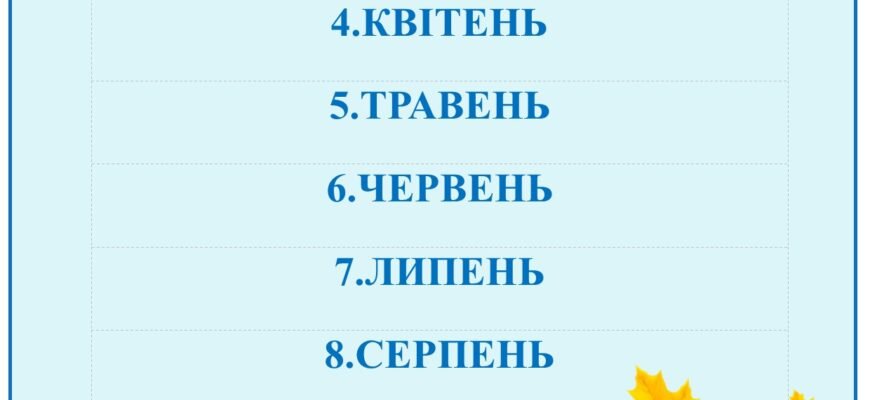 Як вивчити 12 місяців: ефективні методи та поради для успіху Як вивчити 12 місяців: ефективні методи та поради для успіху