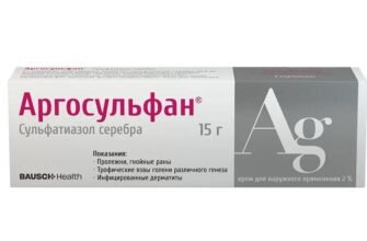 Аргосульфан: Ефективний засіб для лікування ран та опіків