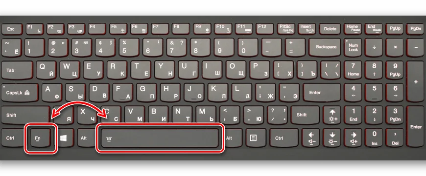 Як включити підсвітку клавіатури на ноутбуці Леново: покрокова інструкція