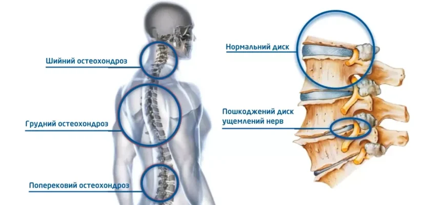 Народні методи лікування шийного остеохондрозу: ефективні поради
