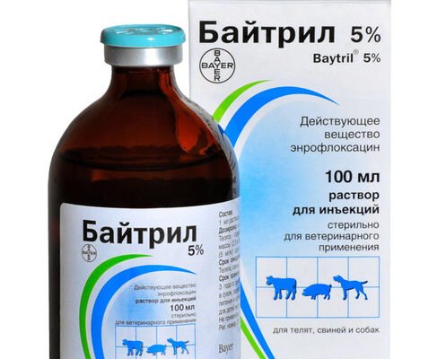 Байтрил: використання, ефективність та переваги у ветеринарії Байтрил: використання, ефективність та переваги у ветеринарії