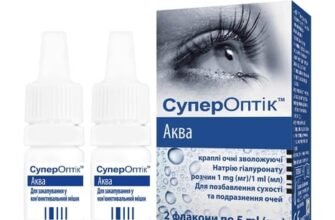 Кращі краплі від сухості очей: огляд та поради для вибору