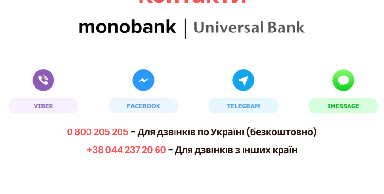Підтримка Монобанк: Як Зв’язатися через Номер для Швидких Вирішень