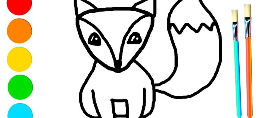 Як намалювати лисичку: покрокова інструкція для початківців