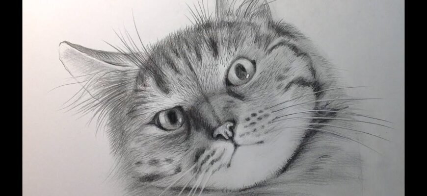 Як намалювати кота олівцем: простий поетапний гайд для початківців