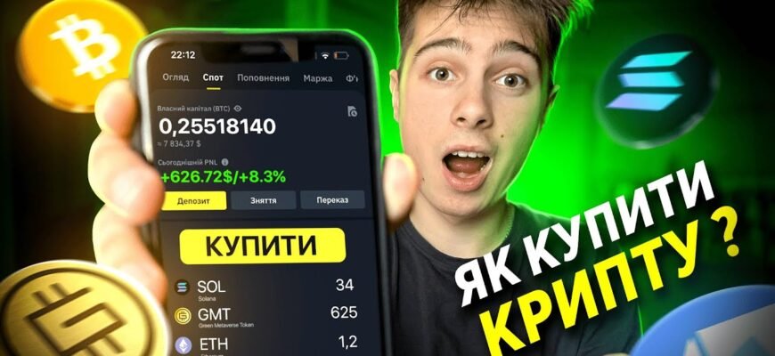 Як купити криптовалюту: покрокова інструкція для початківців