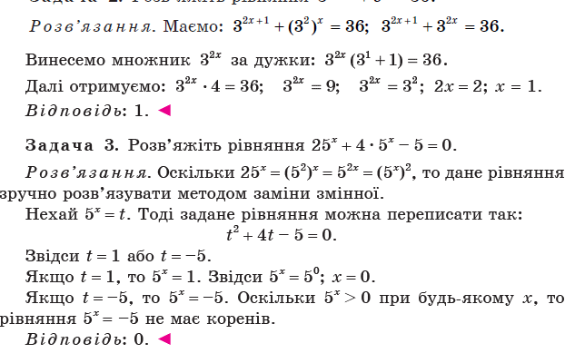 Показникові рівняння: ефективні методи розв’язування задач