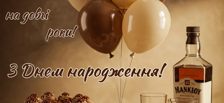 Вітання з Днем народження мужчині українською: ідеї та побажання