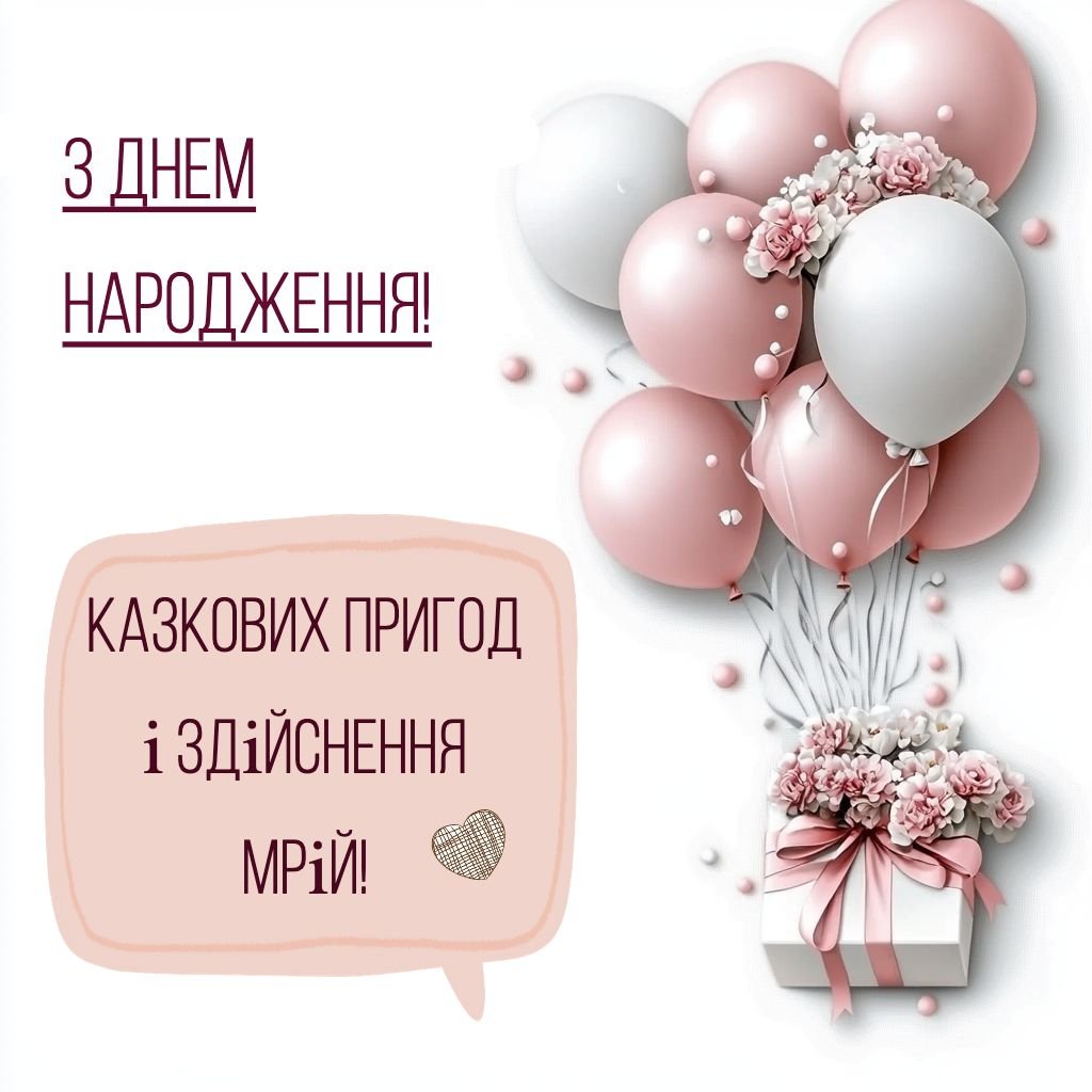 Побажання на день народження