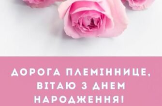 Вітання з днем народження племінниці від тітки: щирі побажання