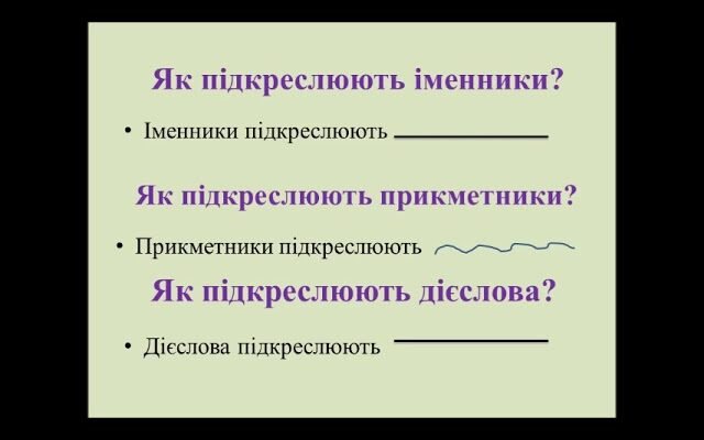 Як підкреслюється іменник: поради для української мови