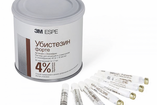 Убистезин: оптимальне знеболювальне для стоматологічних процедур