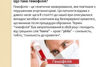 Що таке гемофілія: детальний огляд цього генетичного захворювання