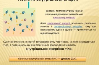 Що таке внутрішня енергія та як вона впливає на процеси?