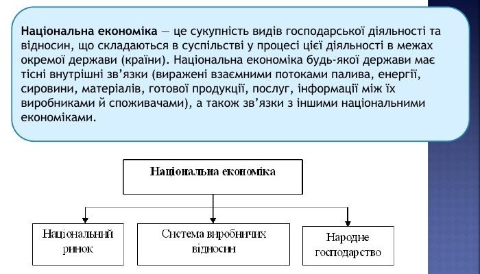 Що таке національна економіка: визначення, структура та значення