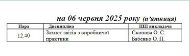 Зміни до розкладу Коледжу СНАУ: останні актуальні оновлення Зміни до розкладу Коледжу СНАУ: останні актуальні оновлення