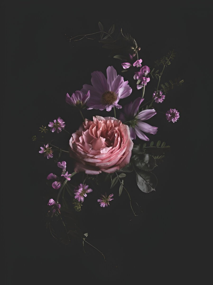 неймовірна листівка з днем народження, букет піон