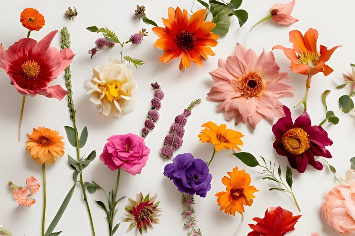 чудові ромашки, квіткова листівка з днем народження