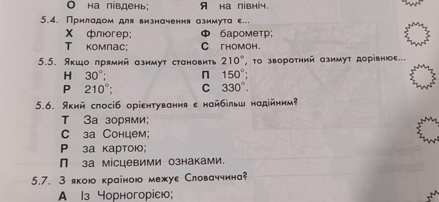 Які об’єкти на фізичних картах позначають жовтим кольором?