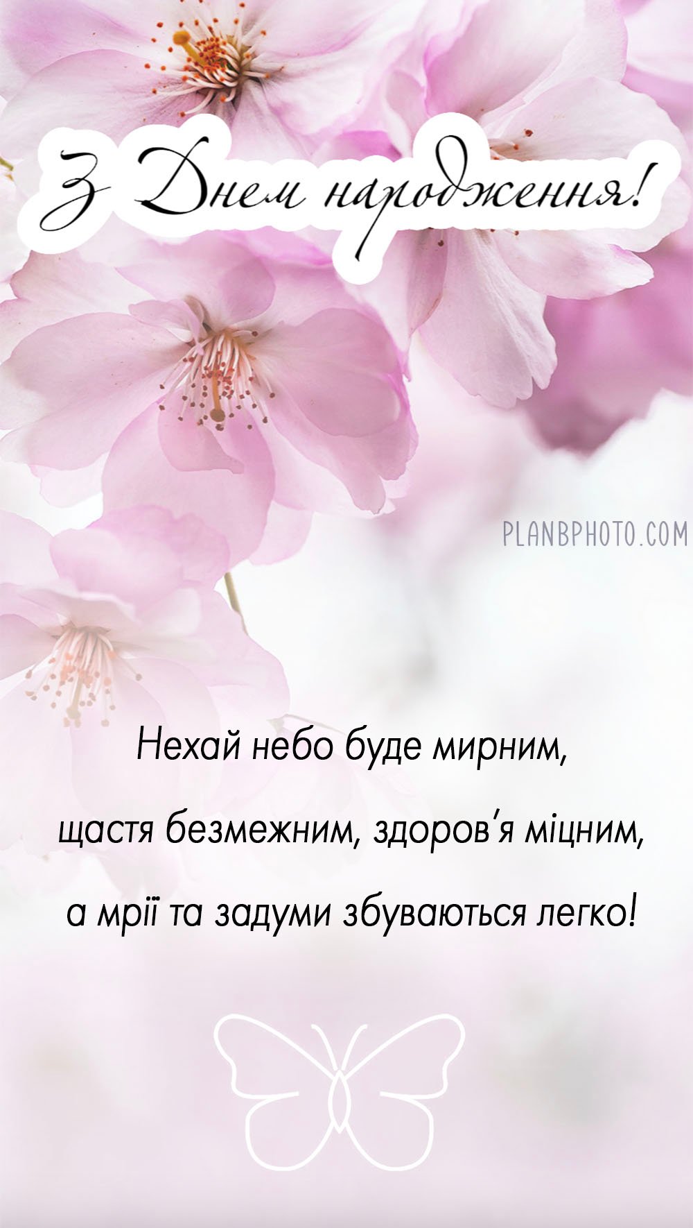 Квітуче привітання з днем народження