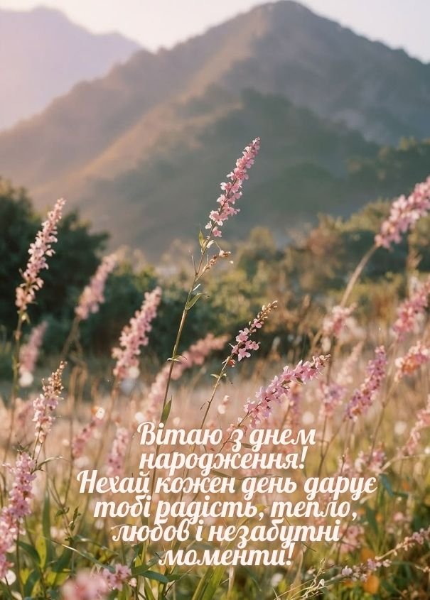 привітання дівчині з днем народження