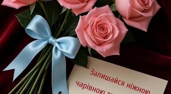 Вітання жінці з днем народження: кращі картинки для привітання