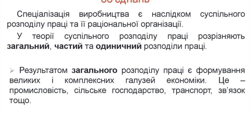 Що таке спеціалізація: визначення, значення і ключові аспекти