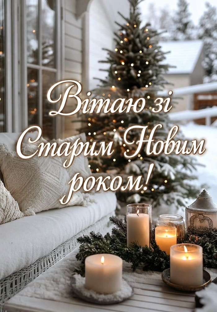 привітання зі старим новим роком - картинки
