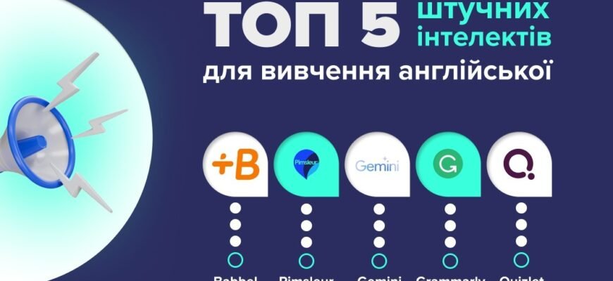 Штучний інтелект для вивчення англійської: ефективність і переваги Штучний інтелект для вивчення англійської: ефективність і переваги