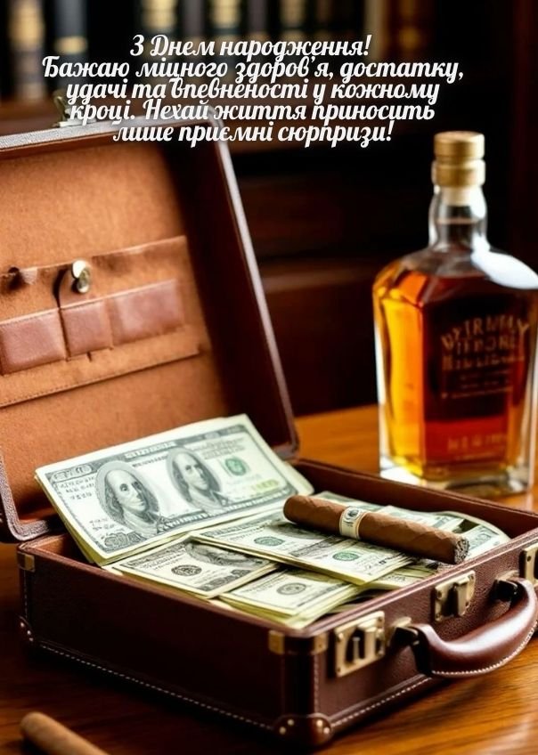 щирі привітання з днем народження мужчині картинки