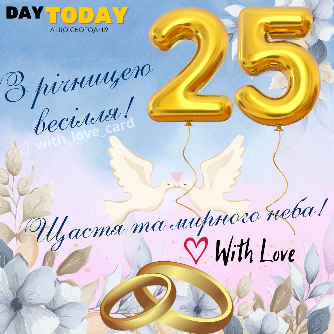 Листівка на річницю