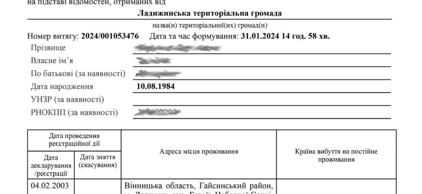 Що таке витяг з реєстру територіальної громади: деталі та призначення