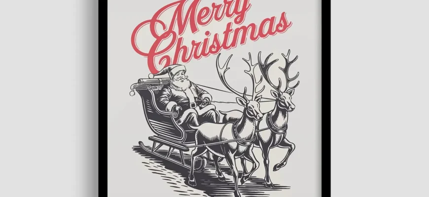 Постеры, создающие атмосферу: стильный выбор для праздничного подарка