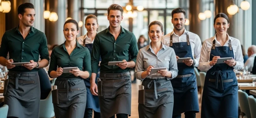 Тренди уніформи HoReCa: що обирають сучасні ресторани