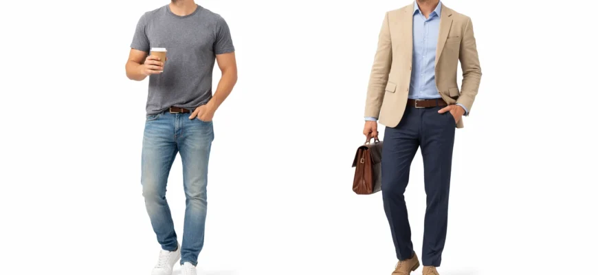 Чим відрізняється casual від smart casual