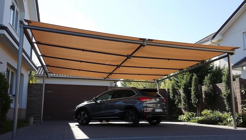 Тіньовий навіс для авто