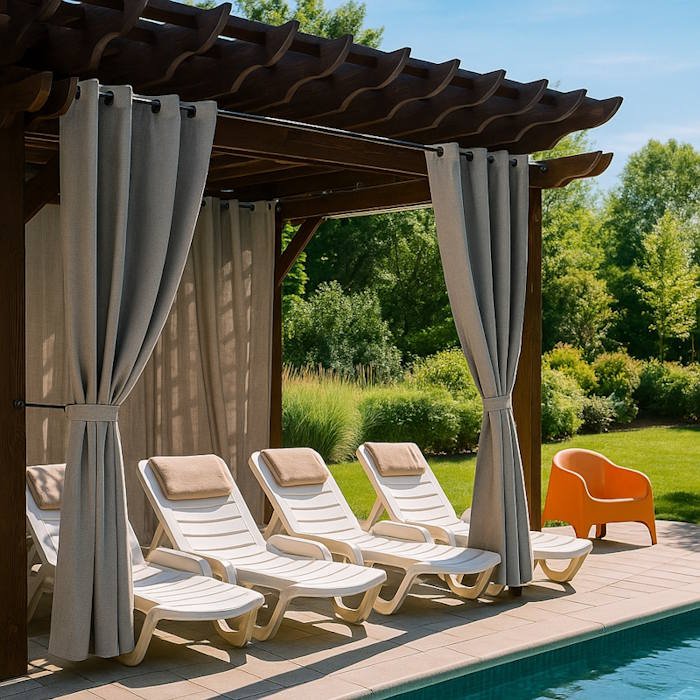 Уличные шторы