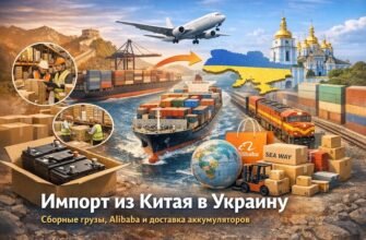📦 Импорт из Китая в Украину: сборные грузы и доставка с Alibaba