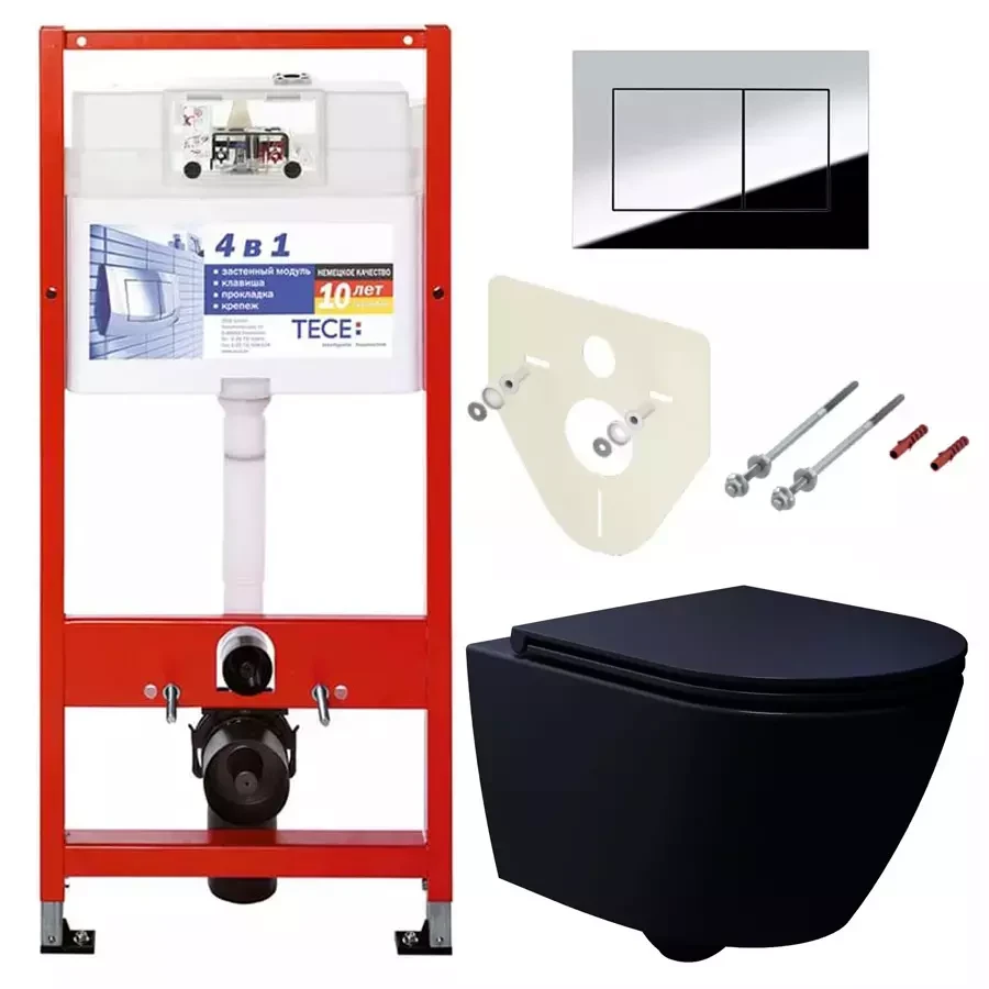  унітаз з інсталяцією