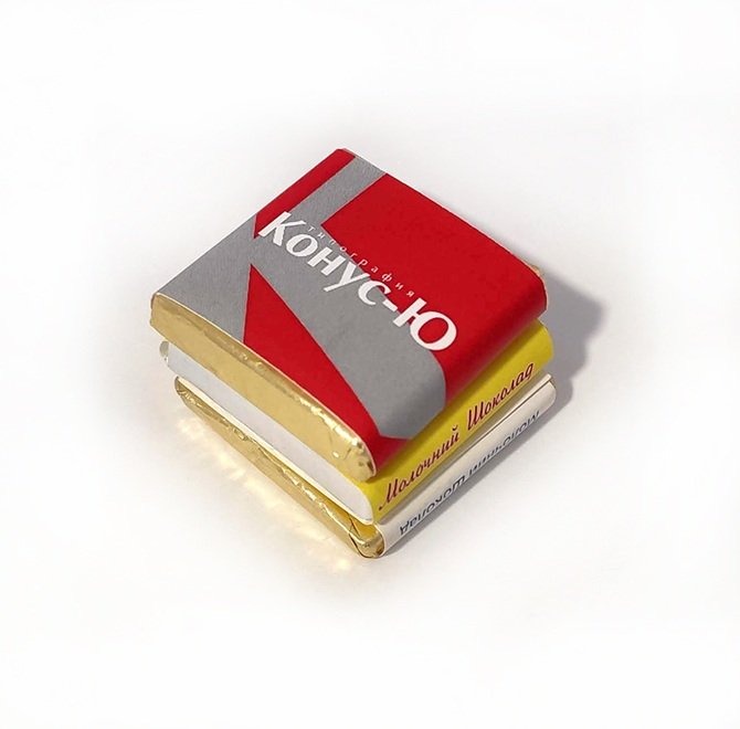 шоколад з логотипом