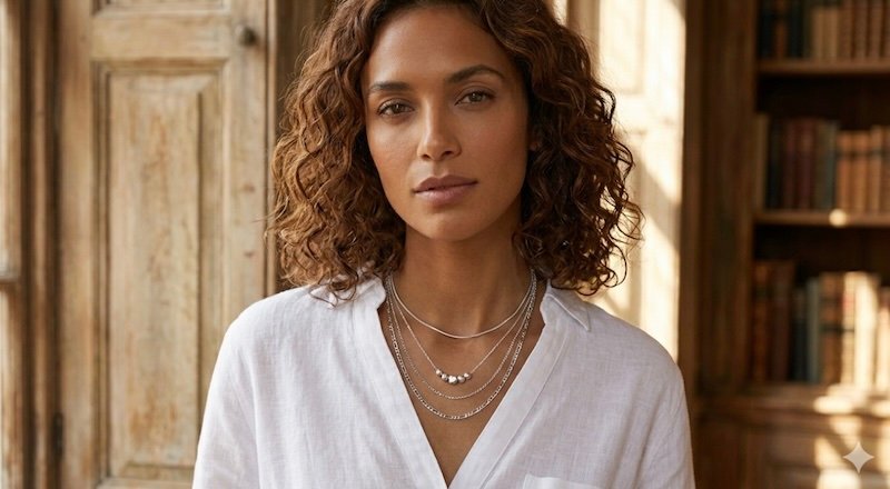 серебряное украшение