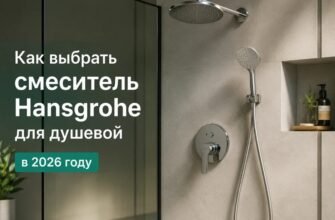 Как выбрать смеситель Hansgrohe для душевой